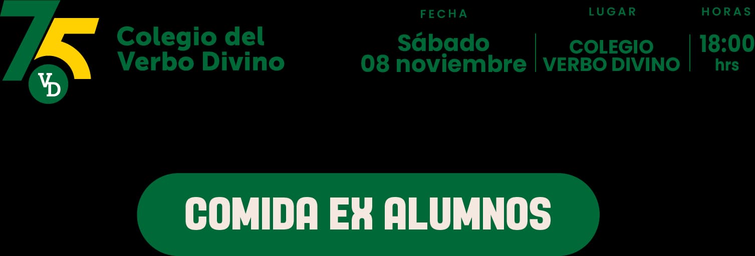 Comida Ex Alumnos Colegio del Verbo Divino - Evento Anual 2024